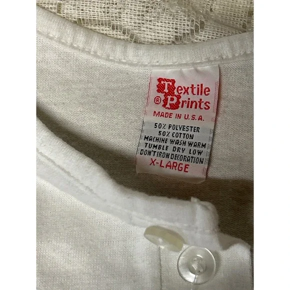 Vintage US Space Camp‎ Huntsville AL Graphic T Shirt Henly Button Tee X-Large - Picture 3 of 7